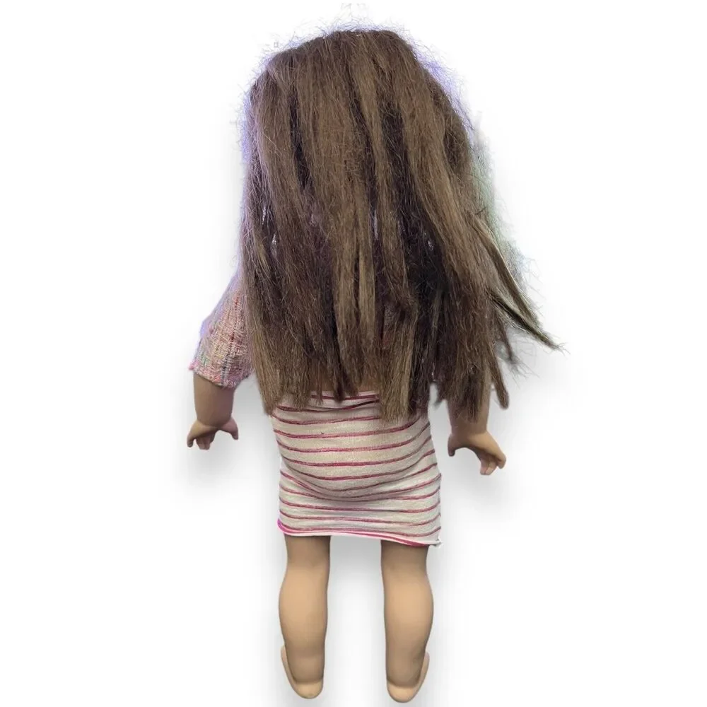 Madame Alexander 18” Brunette And Brown Eyes Crop Top Skirt Girl Doll - 2007
